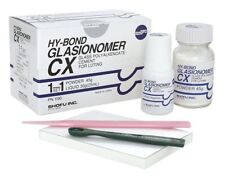 SHOFU HY- BOND GLASSIONOMER CX LUTING POWDER 45Gm LIQUID 25ml dental picture
