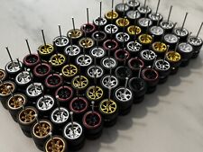 Hot Wheels - Matchbox Wheels Rubber Tires (10 Car Sets) 1/64 Real Riders #2 picture