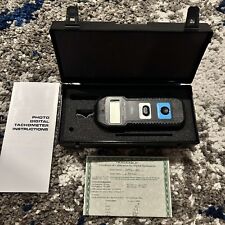 VWR Photo Digital Tachometer 20904-010 Tested Working With Case Certificate picture