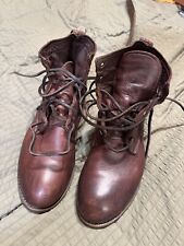 Vintage Leather Boots Size 11 picture