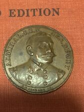 1898 Admiral George Dewey Winged Victory Manila Bay Bronze Medal HK277a Rare picture