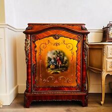 Exquisite Vintage Hand-painted Cabinet French Louis XV-style  picture