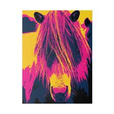 Wild Horses Canvas Wall Art - Pop Art by Stephen Chambers picture
