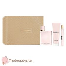 Burberry Her Eau De Parfum 3-Pcs Set  / New With Box picture
