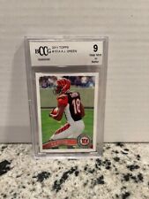 A.J. Green Rookie 2011 Topps #151A Bengals BCCG Graded Near Mint 9 picture