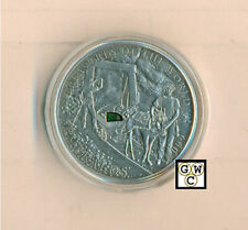 2009 Palau 5$ Treasures of the World-Emeralds 25g Fine Silver Coin with Gemstone picture
