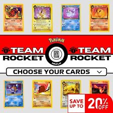 2000 Pokemon 1st Edition Team Rocket Set: Choose Your Card picture
