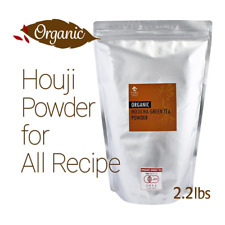Japanese Organic Hojicha powder Roasted Green Tea 1kg YAMASAN  Baking And latte picture