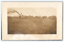 c1910s Wheat Threshing Horses Wagon Farming Farmers RPPC Photo Postcard picture
