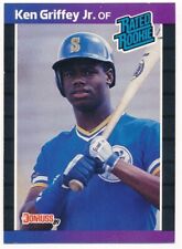 KEN GRIFFEY JR 1989 DONRUSS #33 RC RATED ROOKIE SEATTLE MARINERS picture