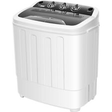 Portable Mini Compact Twin Tub Washing Machine 13.5lbs Washer & Spin-dryer Combo picture