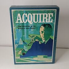 ACQUIRE Vintage 1962 Edition High Finance 3M Bookshelf Game COMPLETE picture
