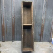 Primitive Rustic Wooden Cubby Storage Box Decor ￼￼ Salvage picture