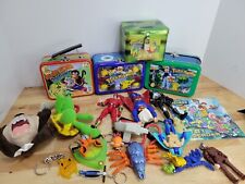 Mixed 90s early 2000s toy, action figure, tin lot; Pokemon, Power Rangers, more picture