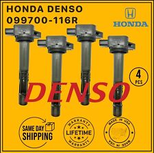 099700-116R Genuine Denso 4 Ignition Coil For 2002-2011 Honda CR-V Civic Element picture