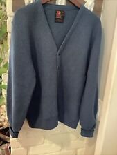 Vintage Arnold Palmer By Robert Bruce Virgin Wool Button Up Cardigan Sweater S picture
