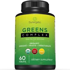 USDA Organic Greens Superfood Tablets-Includes Greens, Fruits & Veggies picture