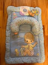 Vintage Precious Moments 2003 Playmat with headrest and Baby Quilt Perfect shape picture