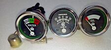 Temperature Amp Oil Gauge Set for Farmall IH H, M,W4-9 T6 IHC 1939 - 1946 picture