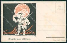 WW1 WWI Propaganda Soldier Italia cartolina postcard XF8073 picture