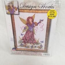 Design Works Counted Cross Stitch Kit Sealed Spring Fairy picture