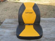 CUB CADET ULTIMA LAWN MOWER SEAT 757-05888, 757-06200 WITH DRAIN HOLE BLEMISH. picture