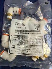 1 SMC KQ2L11-35S One-Touch fitting Elbow 3/8 OD , NPT 1/4 OD with Tread New 10pk picture