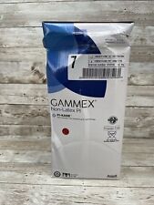*DENTED* Box Ansell Gammex Non-latex PI Surgical gloves, PI-KARE, Size: 7, 11/25 picture