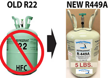 R449a (HFO) 5 Lb. NO-HFC's ASHRAE Certified, EPA Drop-in Approved Replacement picture