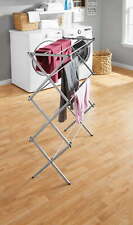 Extra Large Collapsible Steel Drying Rack Silver picture