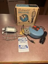 Vtg NOS Never Used Cordomatic Handy-Lite Retractable Light Model 500 w/box picture