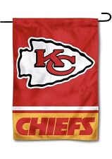 NFL Kansas City Chiefs Garden Flag Double Sided NFL Eagles Premium Yard Flag picture