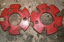 Farmall A B BN C H M Super 100 200 300 400 130 230 Front Wheel Weights set 6788D picture