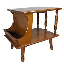 RARE 1960s Ethan Allen Heirloom Maple Side End Night Table American Traditional  picture