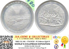 1892-3 IL HK 174 - SC$1 - World's Columbian Expo - World Globe $ - Lot #TT 3366 picture