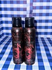 NEW HALLOWEEN HTF Bath & Body Works Vampire Blood Shimmer Fizz Body Lotion X2 picture