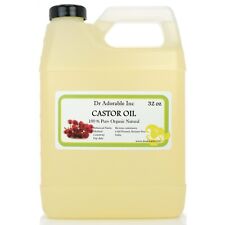 32 OZ ORGANIC CASTOR CARRIER OIL PURE COLD PRESSED  picture