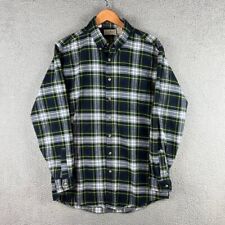 Vintage LL Bean Freeport Flannel Shirt Mens Large Tall LT Plaid Made In The USA picture