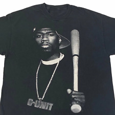 Vintage 50 Cent Rapper Men T-shirt Black Cotton Unisex All Sizes S to 3XL picture