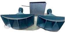 ALTEC LANSING  802D IMPEDANCE 16 OHM PAIR  of SOUND HORN W/ AMPLIFIER /DRIVER picture