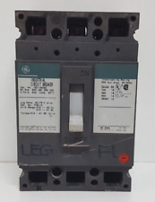 GE TED136060 INDUSTRIAL CIRCUIT BREAKER 3 POLE 60 AMPS 600VAC 250VDC/ TESTED OK picture