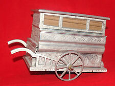 VINTAGE FRED ZIMBALIST FIGURAL MUSIC BOX ENGRAVED REUGE SWISS MOVEMENT CART picture