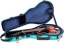 Crossrock Fiberglass Mandolin Guitar Case Fits A/F Style,Padded Backpack Straps picture