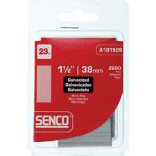 Senco 1-1/2 In. 23-Gauge Galvanized Pin Nail (2600 Ct.) CZ17EAAR Senco CZ17EAAR picture