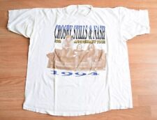 Vintage 1994 Crosby Stills & Nash Tour Shirt Tee L 90s Fleetwood Mac Neil Young picture