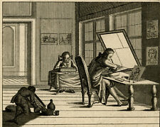 Antique Print-GENRE-ENGRAVER-WORKSHOP-Anonymous-ca. 1800 picture