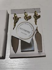 Biltmore Set Of 3 Gold Leaf Spreaders NEW picture