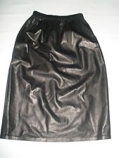 ARION USA SEXY BLACK LEATHER skirt  SIZE M NEW HOT picture