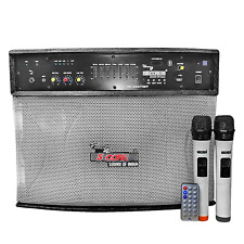 5Core Professional 400W 2-Way Karaoke Speaker KTV with Dual Handheld Microphone picture
