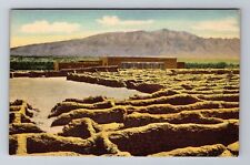 Santa Fe NM-New Mexico, Coronado State Monument, Antique, Vintage Postcard picture